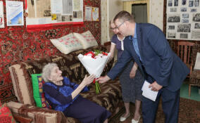 Жительница Выборга отметила 102-й день рождения