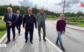 Александр Дрозденко и Сергей Степашин посетили парк Монрепо