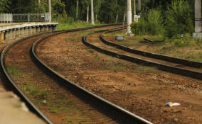 Электричка насмерть сбила человека на перегоне под Петербургом