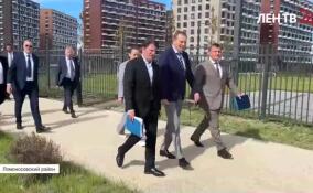 Александр Дрозденко посетил Ломоносовский район с рабочим визитом