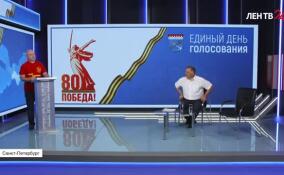 Сергей Малинкович и Сергей Лисовский приняли участие в совместных агитационных мероприятиях в эфире ЛенТВ24