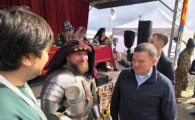 Сергей Перминов принял участие в праздновании Дня города Выборга и Выборгского района