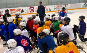 В Лодейном Поле прошел первый этап отбора юных хоккеистов в команду «Ленинградец»
