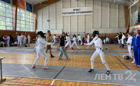 В Выборге проходят всероссийские соревнования по фехтованию