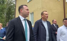 Александр Дрозденко оценил условия в детской поликлинике в Пикалево