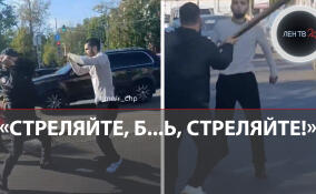 В Москве на полицейских напал неадекват с ножом и «коктейлями Молотова»