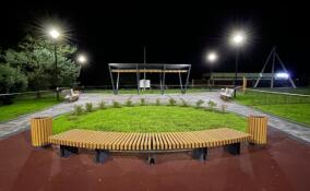 Еще три благоустроенных пространства открыли в Ленинградской области