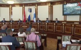 В Северной столице прошло заседание координационного совета по развитию транспортной системы Петербурга и Ленобласти