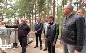 Евгений Барановский побывал с рабочей поездкой в Сосновом Бору