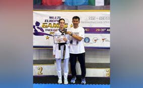 Спортсменка из Ленобласти завоевала бронзу на международном турнире по тхэквондо