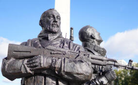 В Кудрово установили памятник участникам СВО