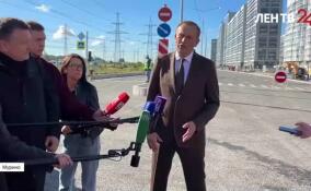 «Западный обход Мурино» растет на глазах