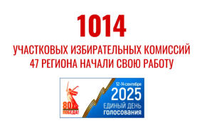 Начали работу участковые избирательные комиссии Ленобласти