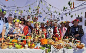 Победителям «Ветеранского подворья» вручили награды и передали знамя конкурса другому Лодейнопольскому району