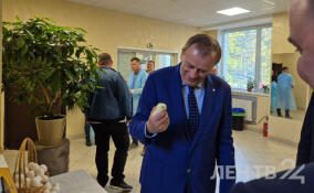 Александр Дрозденко посетил птицефабрику «Синявинская»