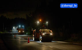 В Ленобласти обновляют участок трассы Всеволожск – Кирпичный Завод