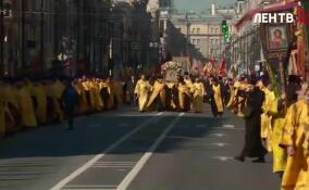Крестный ход в День памяти святого князя Александра Невского пройдет в Петербурге
