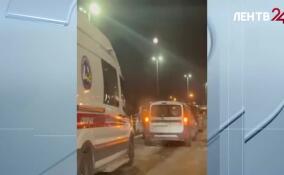 ДТП на кольцевой дороге из пяти машин собрало пробку