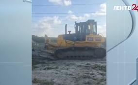 В Буграх сотрудники экологического надзора пресекли незаконную работу с отходами