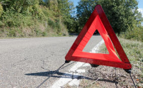 На трассе Петербург – Псков грузовик сбил двух человек