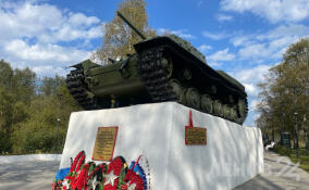 На мемориале в честь подвига Колобанова в Гатчинском районе заменили танк