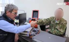 Народный фронт передал бойцу из Лужского гарнизона оборудование для налаживания интернета и связи на передовой в зоне СВО