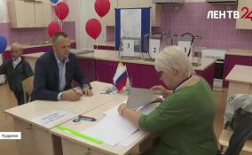 В Центре образования «Кудрово» открылись пять избирательных участков