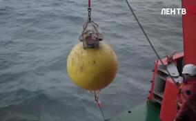 Ученые ААНИИ подняли буйковую станцию из глубин Арктики