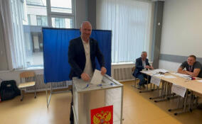 Дмитрий Рытов проголосовал на выборах губернатора Ленобласти