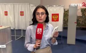 На избирательном участке в Тосно жители могут не только проголосовать, но и посмотреть фильм