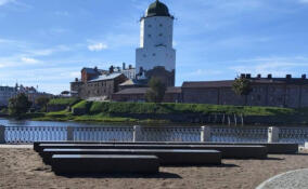 В Выборге обновляют участок Петровской набережной