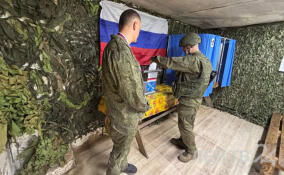 Участники СВО голосуют на выборах губернатора Ленобласти на передовой