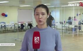 Стартовал финальный день голосования: прямое включение ЛенТВ24 из Агалатово