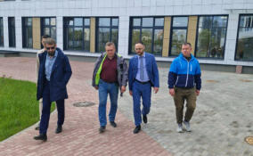 Евгений Енокаев посетил новую школу в Новоселье на 825 учащихся