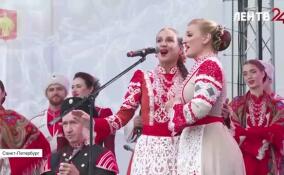 Кубанский казачий хор выступил в Петербурге на фестивале «Серебряное ожерелье»
