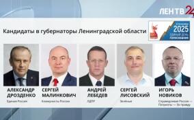 Как голосовали кандидаты в губернаторы Ленобласти