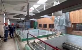 На водоочистных сооружениях в Кингисеппе отремонтирован первый фильтр