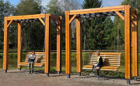 Благоустроенный «Сусанинский парк» открылся для жителей Сусанино