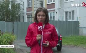 В Приморске продолжаются ремонтные работы сгоревшего дома на Выборгском шоссе