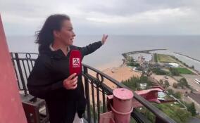 Журналисты поднялись на закрытый для туристов Осиновецкий маяк