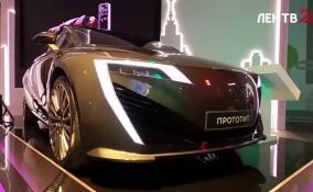 В столице представили прототип отечественного электромобиля «Молния»