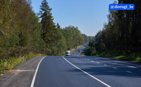 Дорожники обновили участок трассы Огоньки – Стрельцово – Толоконниково