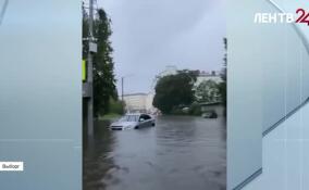 В Выборге выпала половина месячной нормы осадков