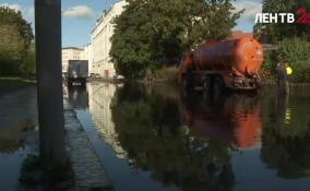В Выборге борются с последствиями непогоды