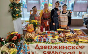 В Луге участники конкурса «Осенины» представили свой урожай