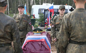 Погибшего на СВО Ивана Бойцова проводили в последний путь в Кировске