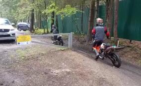 Инспекторы провели рейд в природном парке «Токсовский»