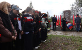 Останки двух красноармейцев перезахоронили под Каменногорском