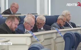 В Заксобрании Ленинградской области состоялось 68-е заседание