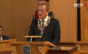 «Это оценка работы не столько меня, сколько всей «Команды 47»: Александр Дрозденко поблагодарил ленинградцев за доверие